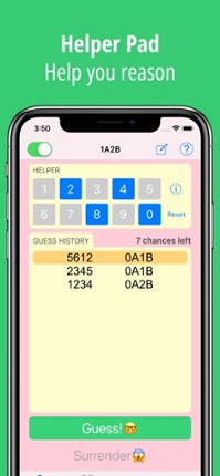 1A2B Fun! - Logic, Mastermind screenshot