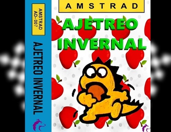 AJETREO INVERNAL AMSTRAD CPC 464 Game Cover