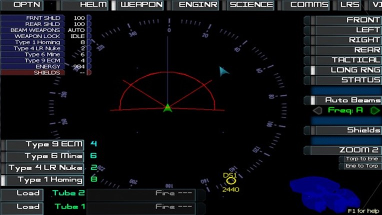 Artemis Spaceship Bridge Simulator screenshot