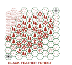 Black Feather Forest Image