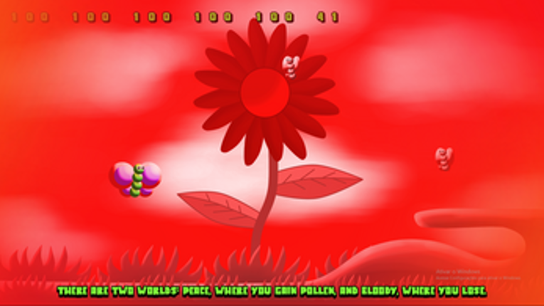 Caterpillar transitions screenshot