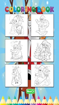 Christmas Day Coloring Book - Paint for Kids screenshot