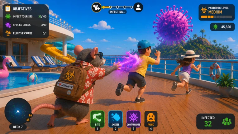 Cruise Hantavirus Simulator Image
