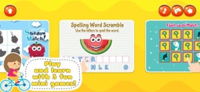 Fancy Fruit Vocabulary Game Image