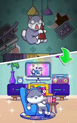Cat Block - Blast Puzzle screenshot