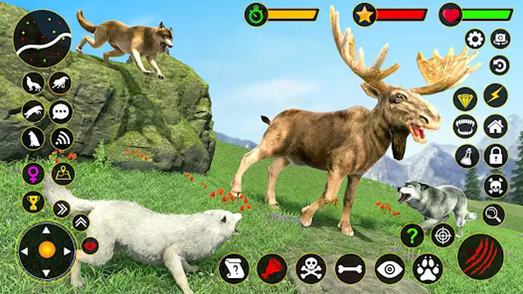 The Wolf Simulator: Wild Game Image