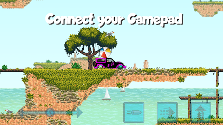 Pixel Boost League - 2D Rocket screenshot