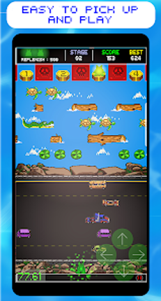 Frogger Arcade Retro Image