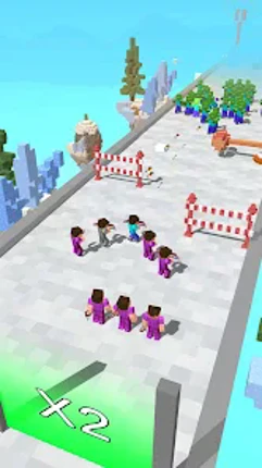 Hero Craft Run 3D screenshot