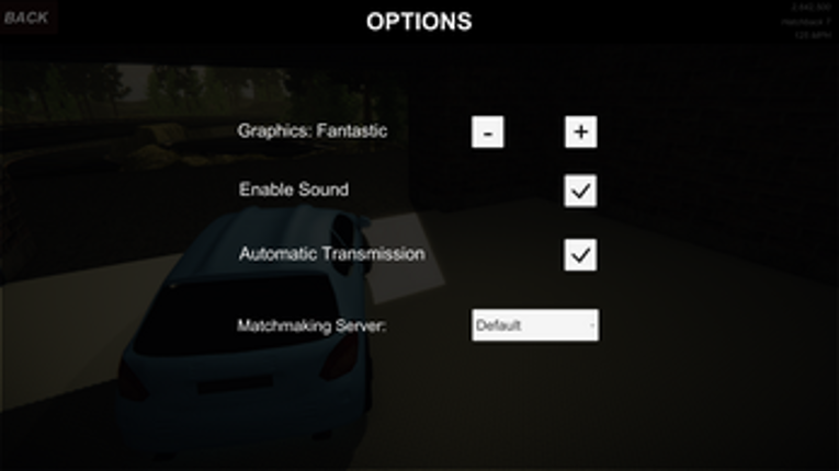 BMX Car racing screenshot