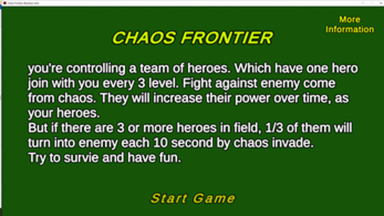 Chaos Frontier (Auto RPG) Image