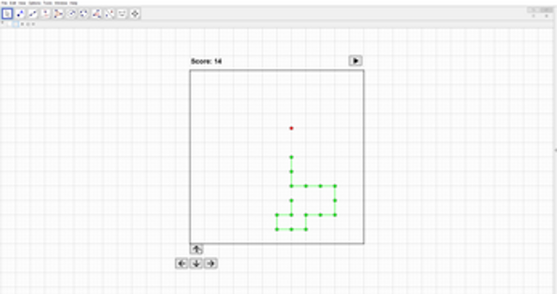 GeoGebra Snake screenshot