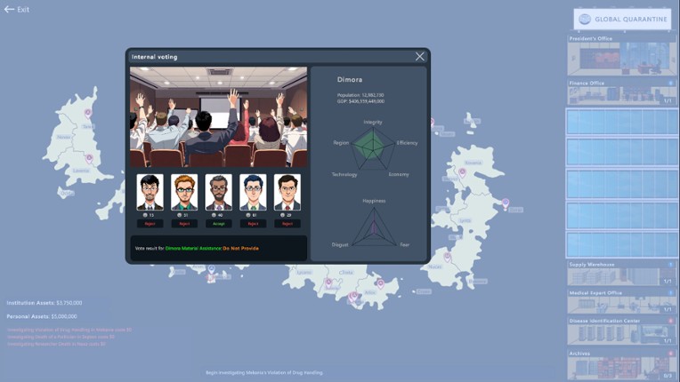 GlobalQuarantine screenshot