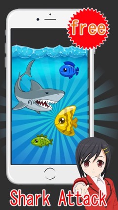 Gone Deep Sea Shark Attack Fishing Games for Kids Image