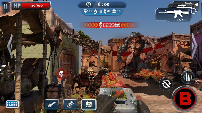 Gun Free To Fire - shooting games screenshot