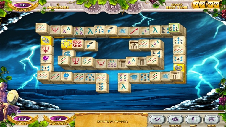 Mahjong Mysteries - Ancient Athena screenshot