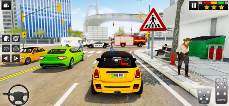 Real Car Driving School Games Image