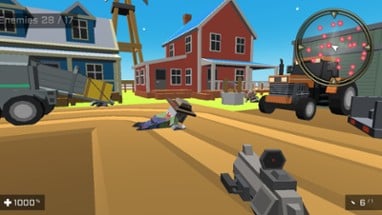 Square Head Zombies 2 - FPS Game Image