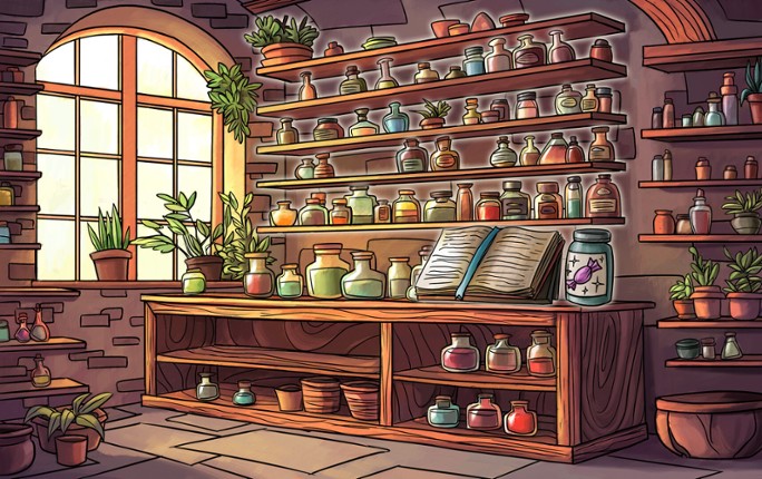 Suzan's Potion Workshop screenshot