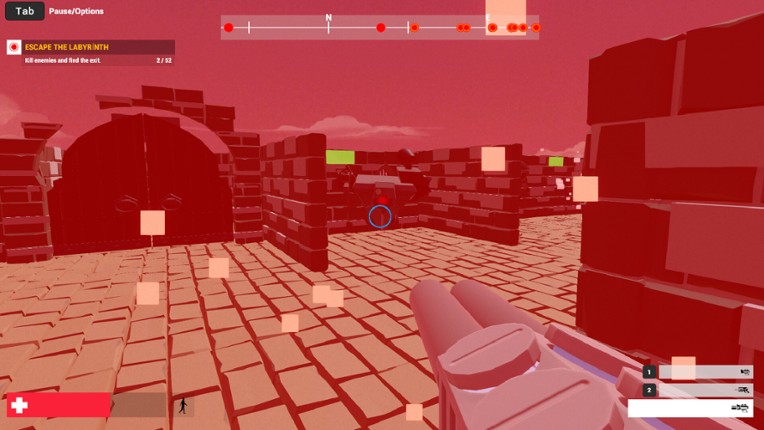 The Maze Wars screenshot