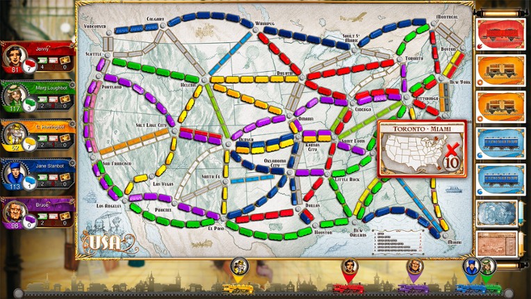 Ticket to Ride screenshot