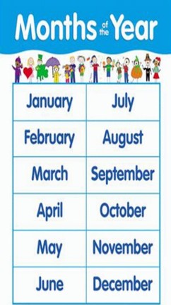 Toddlers Month Of The Year learning with Flashcards and sounds screenshot