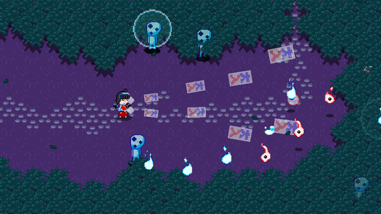 Yokai Goddess. The Urban Legend Bullet Hell Adventure Image