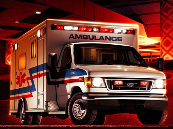 Ambulance Slide Puzzle Game Cover