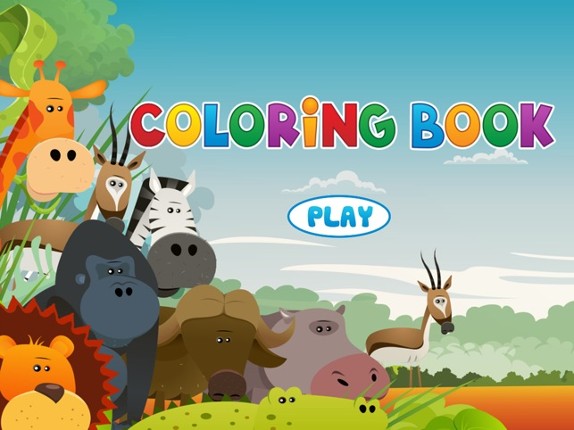 Animal Coloring Book - Painting Game for Kids screenshot