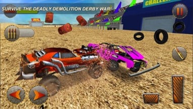 Demolition Derby Car Driving Image