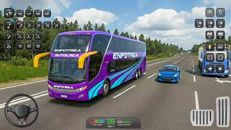 Highway Bus Driving Game 2026 screenshot