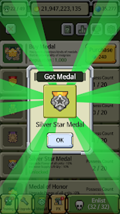 Raising Rank Insignia screenshot