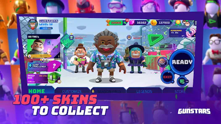 Gunstars - Battle Arena screenshot