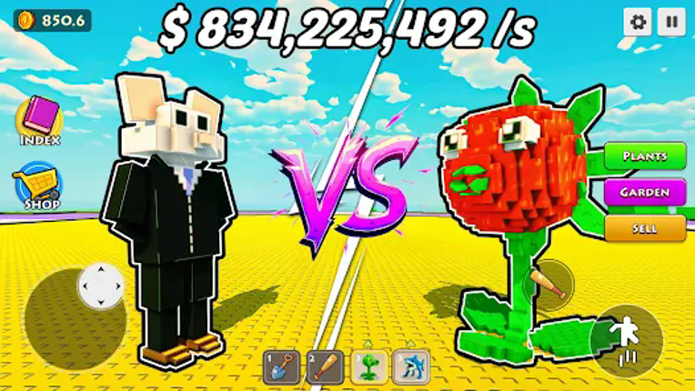 Plant Vs Brainrot: Battle Game Image