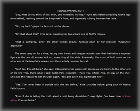 Breaking Faith screenshot