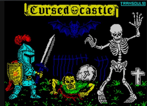 Cursed Castle - zx spectrum 48-128k Game Cover