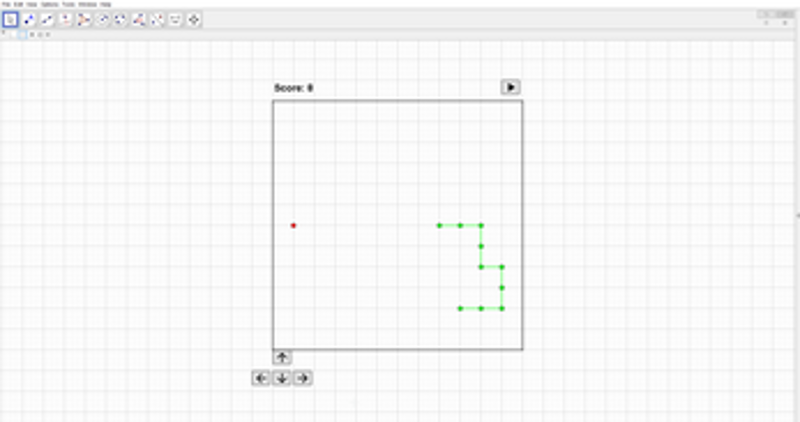 GeoGebra Snake screenshot