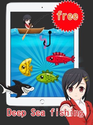 Gone Deep Sea Shark Attack Fishing Games for Kids Image