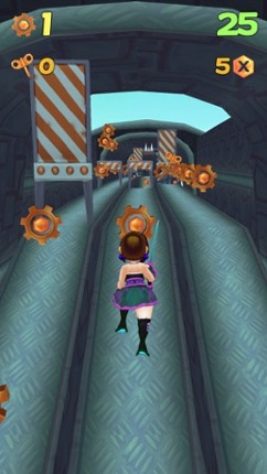 Hero Ninja Naru Kid Run - Rail Train Arcade Fast Rush Endless Edition Game screenshot