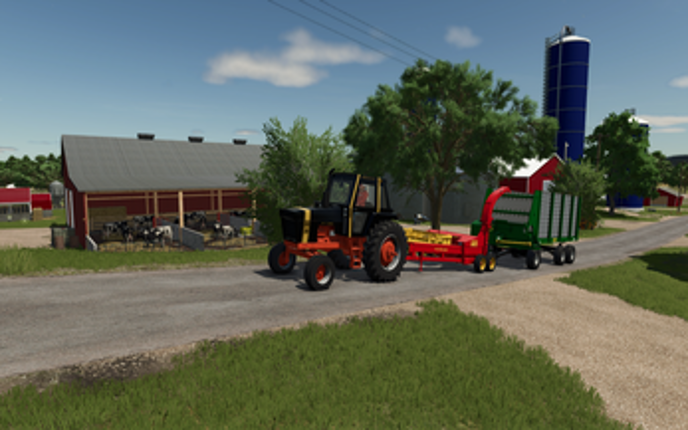 J.I Case 70 series FS25 screenshot