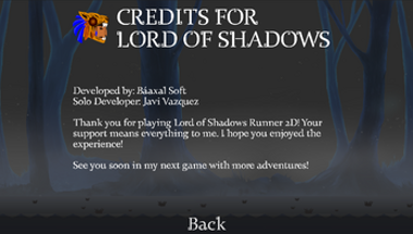 Lord of Shadows (infinite-runner 2D) Image