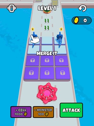 Merge Monster 3D screenshot