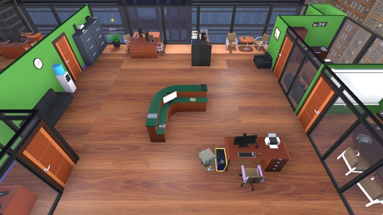 Office Bot Simulator screenshot