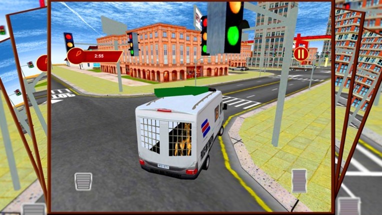 Police Dog Transporter truck – Police Cargo Sim Image