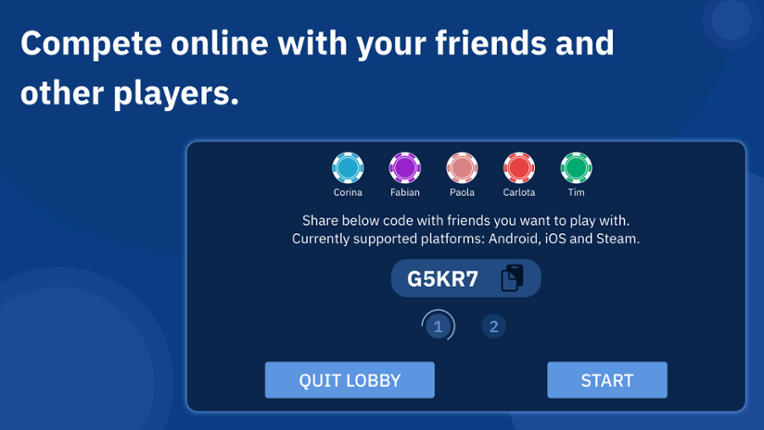 QuizPoker: Mix of Quiz and Poker screenshot