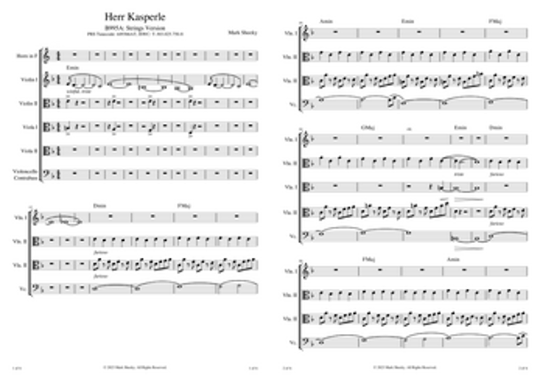 Sheet Music: Apocalypse Of Clowns Image