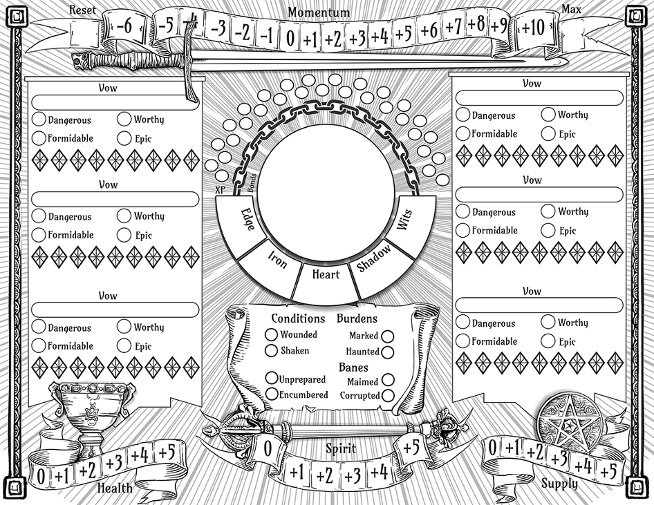 Games like Tarot Sworn Sheet