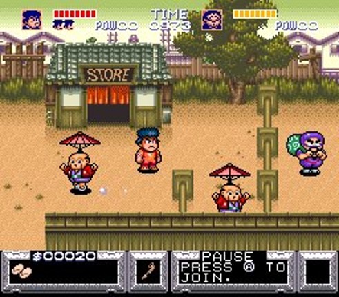 The Legend of the Mystical Ninja screenshot