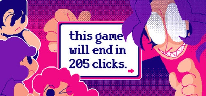 this game will end in 205 clicks. Image