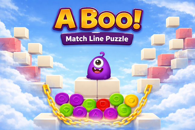 A Boo! Match Line Puzzle Image